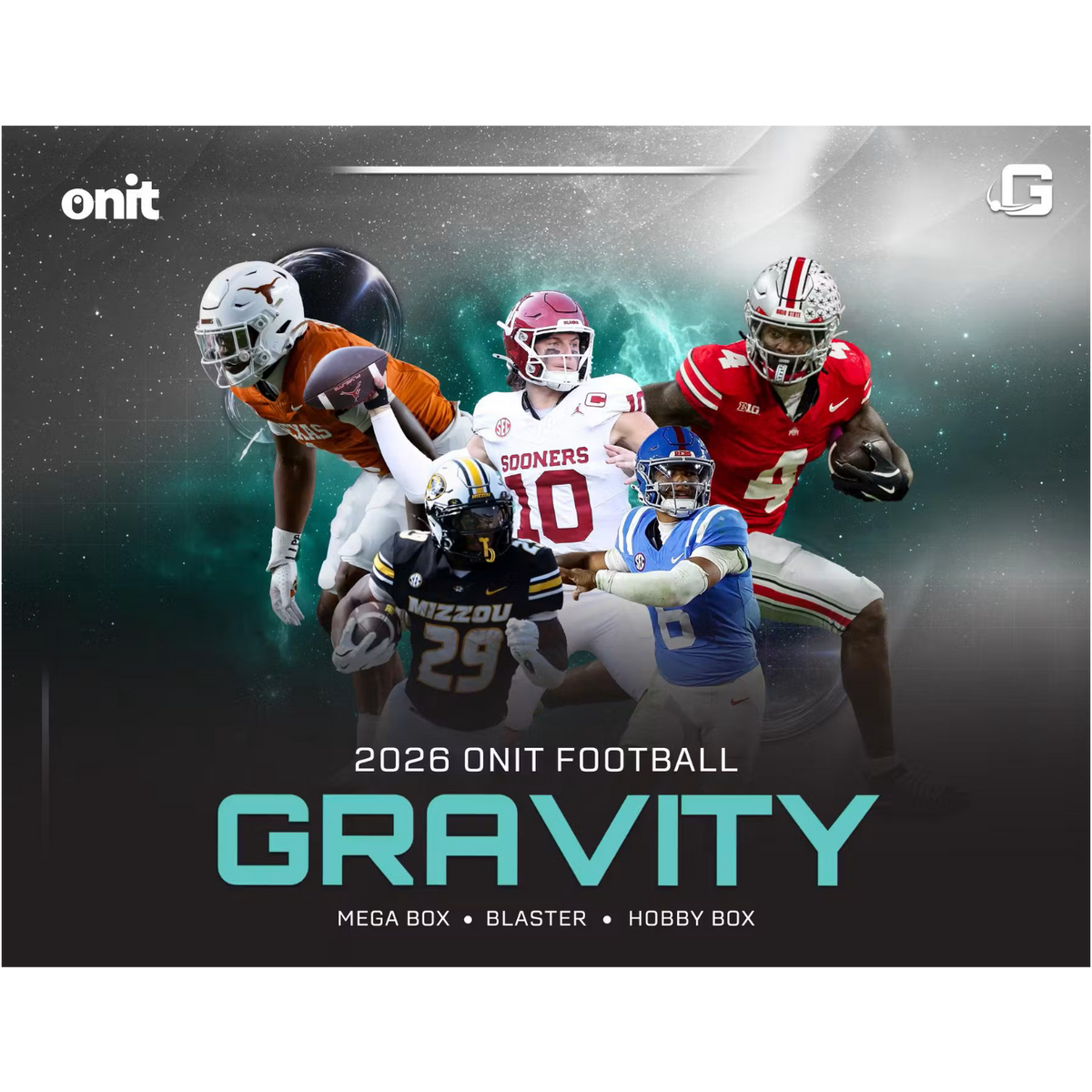 2026 Onit Gravity Football Mega Box