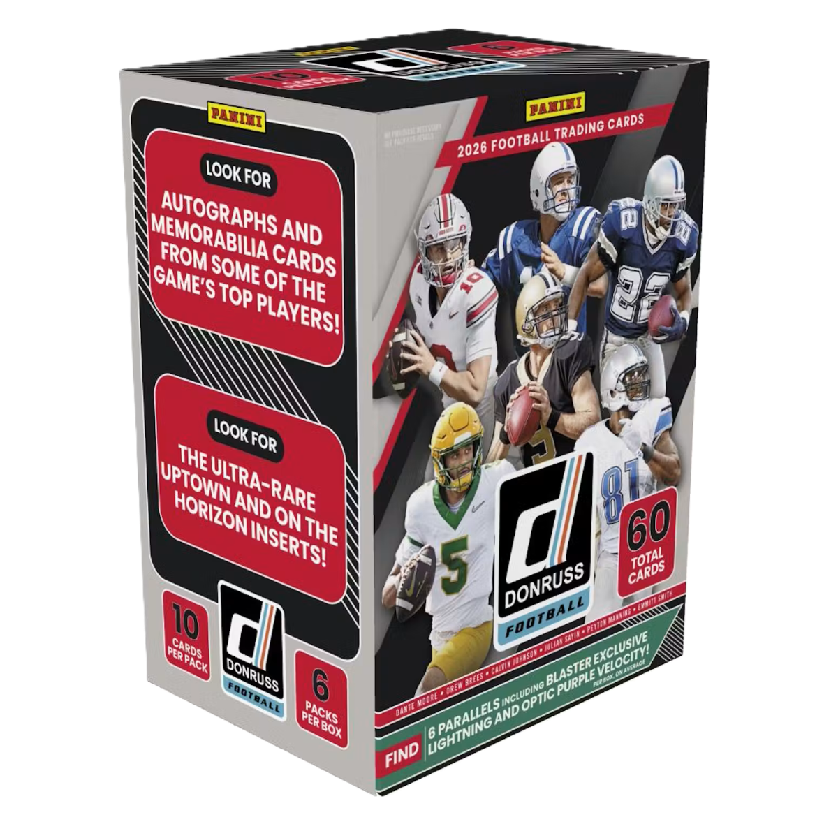2026 Panini Donruss Football Hobby Blaster Box