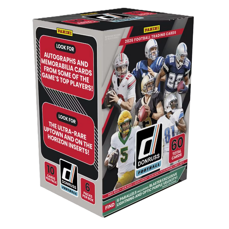2026 Panini Donruss Football Hobby Blaster Box