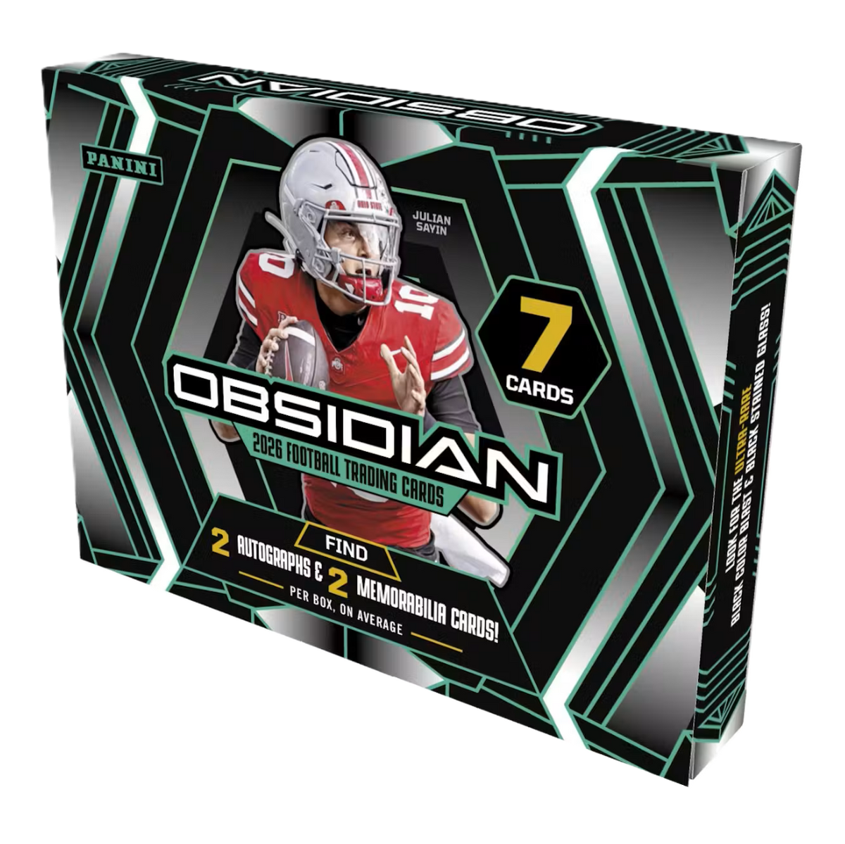 2026 Panini Obsidian Football Trading Card Box (Hobby)