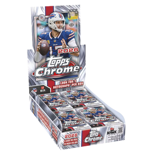 2026 Topps Chrome Football Hobby Box **PRESALE**