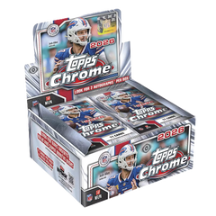 2026 Topps Chrome Football Hobby Jumbo Box