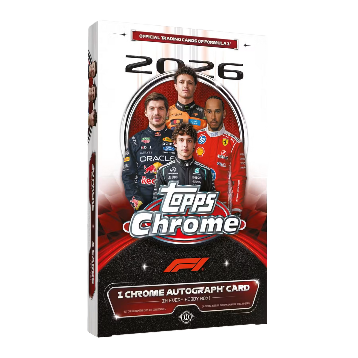 2026 Topps Chrome Formula 1 Hobby Box