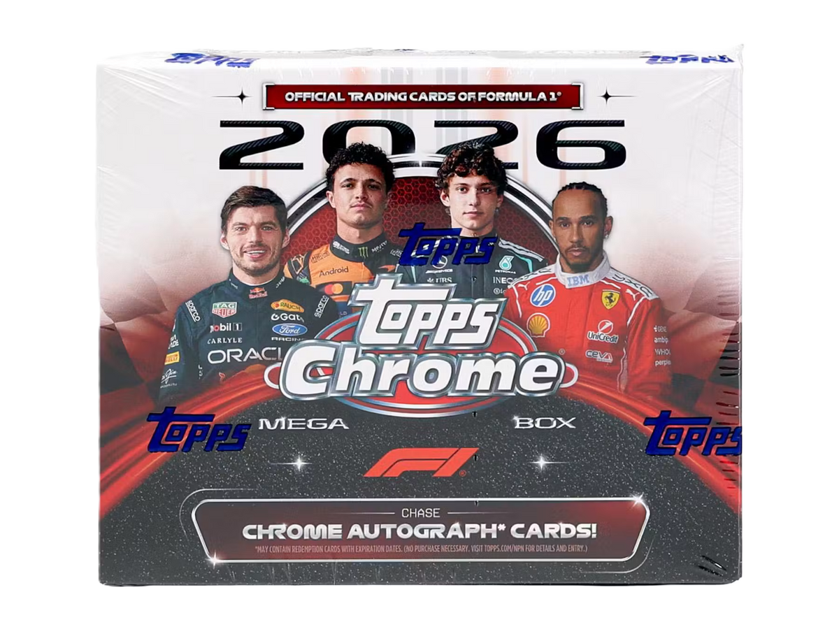 Topps Chrome formula 1 Mega