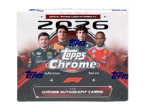 2026 Topps Chrome Formula 1 Mega Box