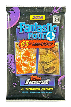 2026 Topps Finest Fantastic Four Hobby Pack-1
