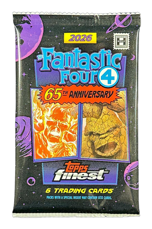 2026 Topps Finest Fantastic Four Hobby Pack