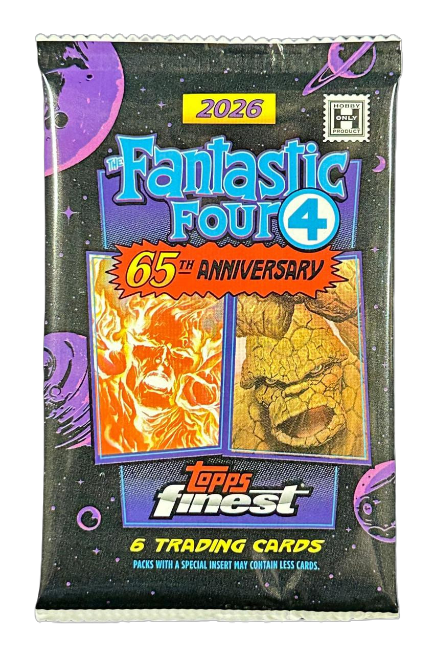 2026 Topps Finest Fantastic Four Hobby Pack