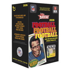 2026 Topps Heritage Football Blaster Box