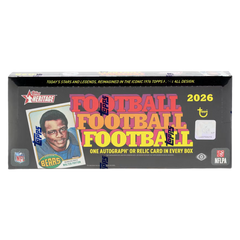 2026 Topps Heritage Football Hobby Box