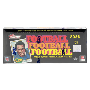 2026 Topps Heritage Football Hobby Box