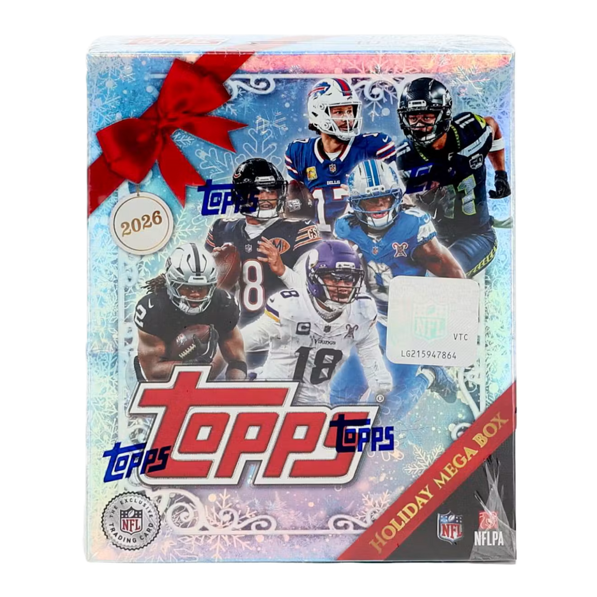 2026 Topps Holiday Football Mega Box