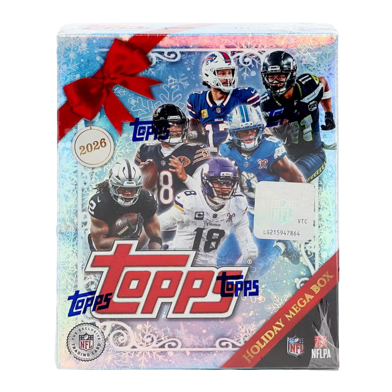 2026 Topps Holiday Football Mega Box