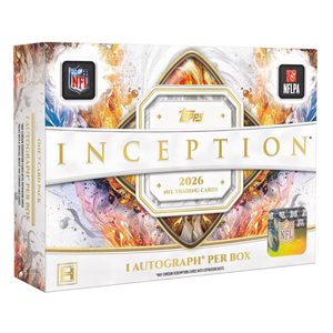 2026 Topps Inception Football Hobby Box **PRESALE**