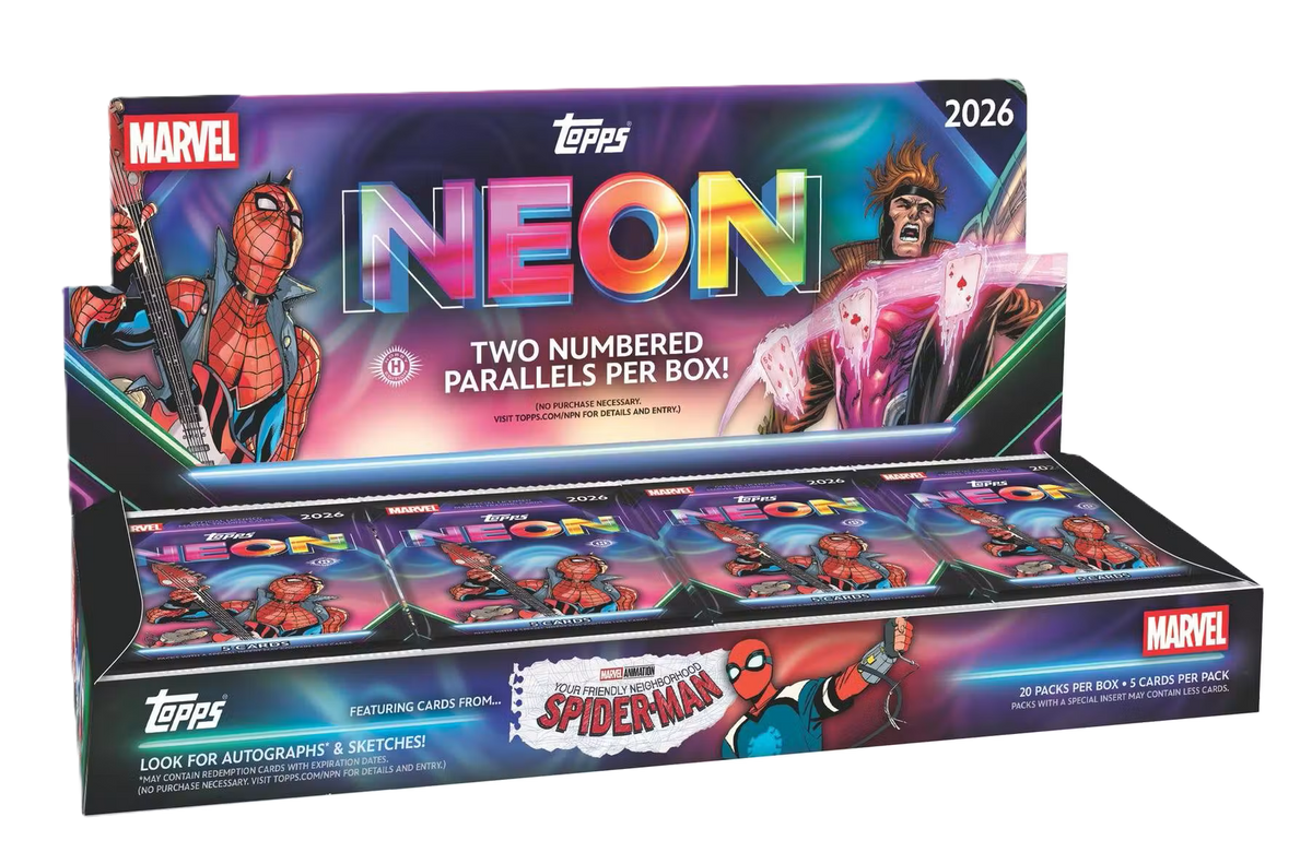 2026 Topps Marvel Neon Hobby Box