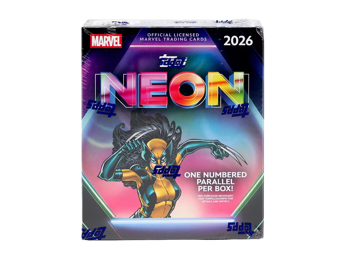 2026 Topps Marvel Neon Mega Box