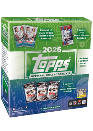 2026 Topps NFL x MLB Official Collector Kit Box