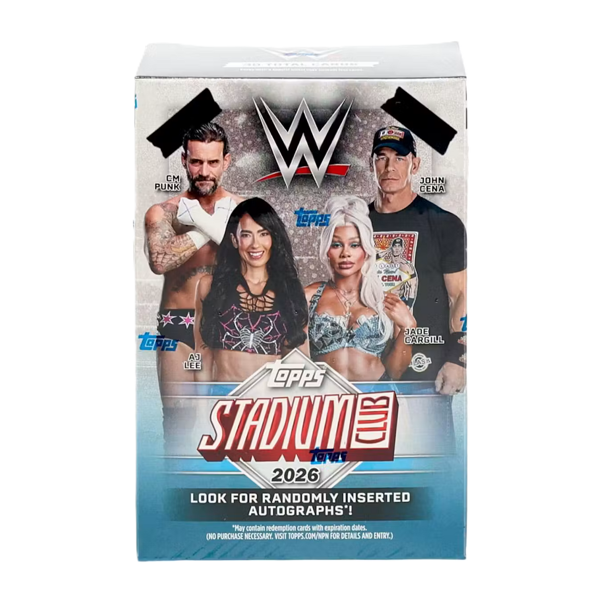 2026 Topps Stadium Club WWE Wrestling Blaster Box