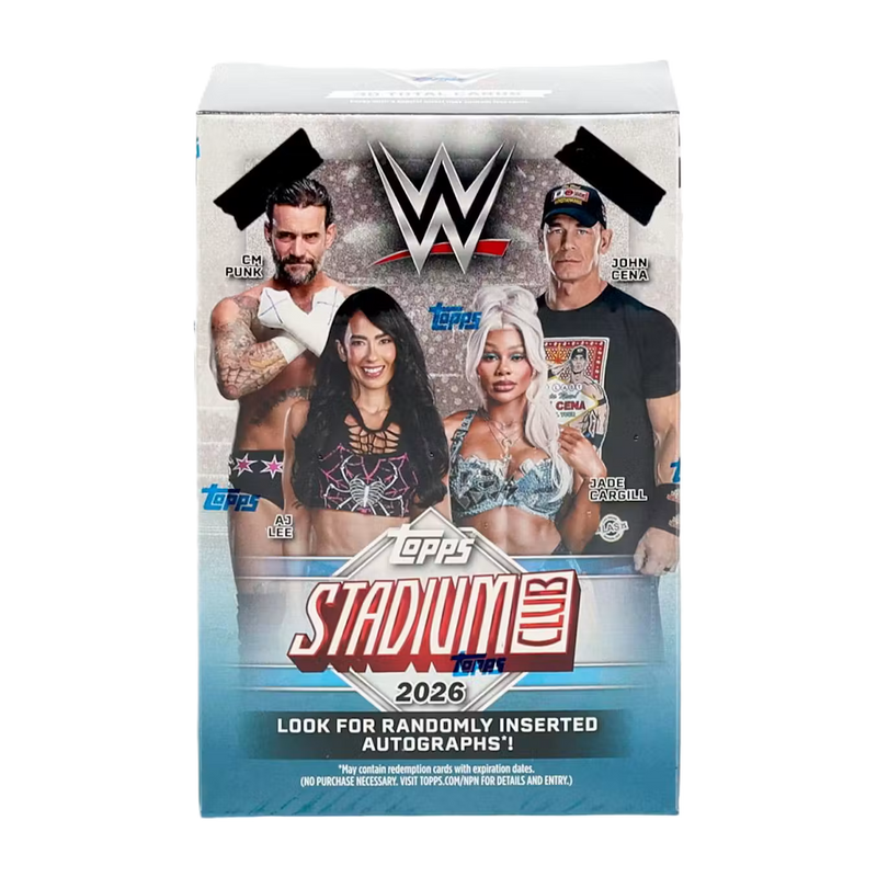 2026 Topps Stadium Club WWE Wrestling Blaster Box
