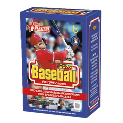 2026 Topps Heritage Baseball Blaster Box-1