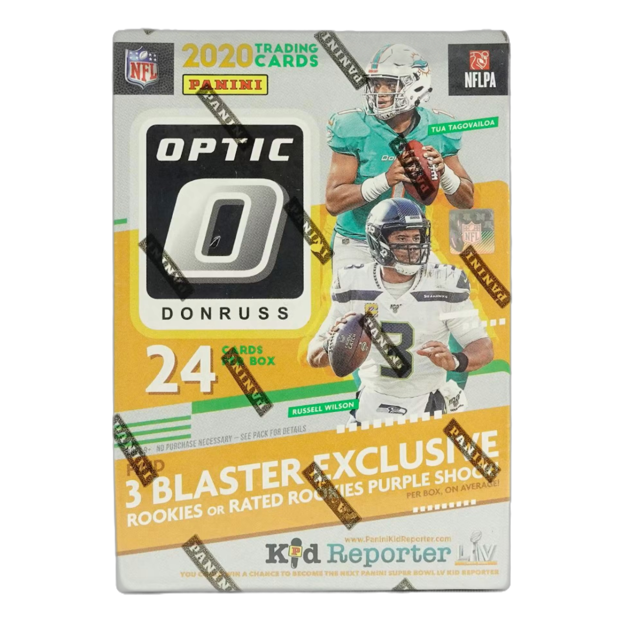 2020 Panini Donruss Optic Football 6-Pack Blaster Box-1