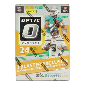 2020 Panini Donruss Optic Football 6-Pack Blaster Box