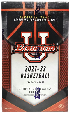 2021/22 Bowman University Basketball Hobby Box-1