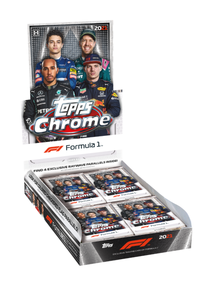 2021 Topps Chrome F1 Racing Hobby Lite Box