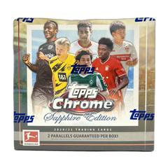 2020-21 Topps Chrome Bundesliga Soccer Sapphire Edition Hobby Box-1