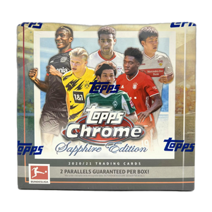 2020-21 Topps Chrome Bundesliga Soccer Sapphire Edition Hobby Box