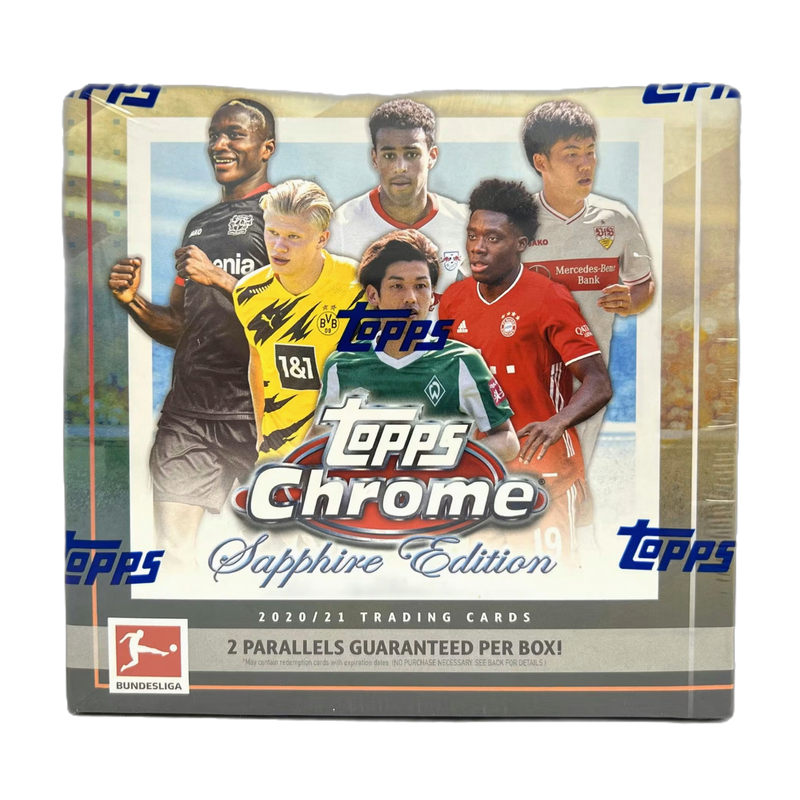 2020-21 Topps Chrome Bundesliga Soccer Sapphire Edition Hobby Box-1