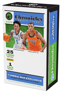 2022-23 Panini Chronicles Draft Picks Basketball Cereal Box-1