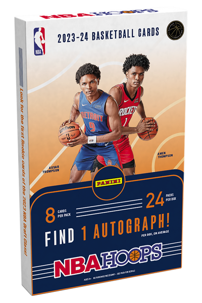 2023-24 Panini NBA Hoops Basketball Hobby Box – CardCollector2