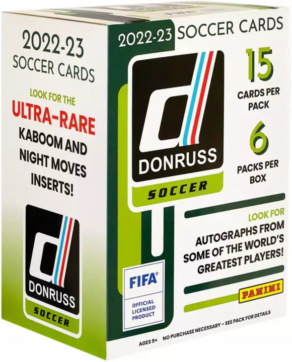2022-23 Panini Donruss Soccer Blaster Box