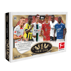 2022-23 Topps Tier One Bundesliga Soccer Hobby Box-1