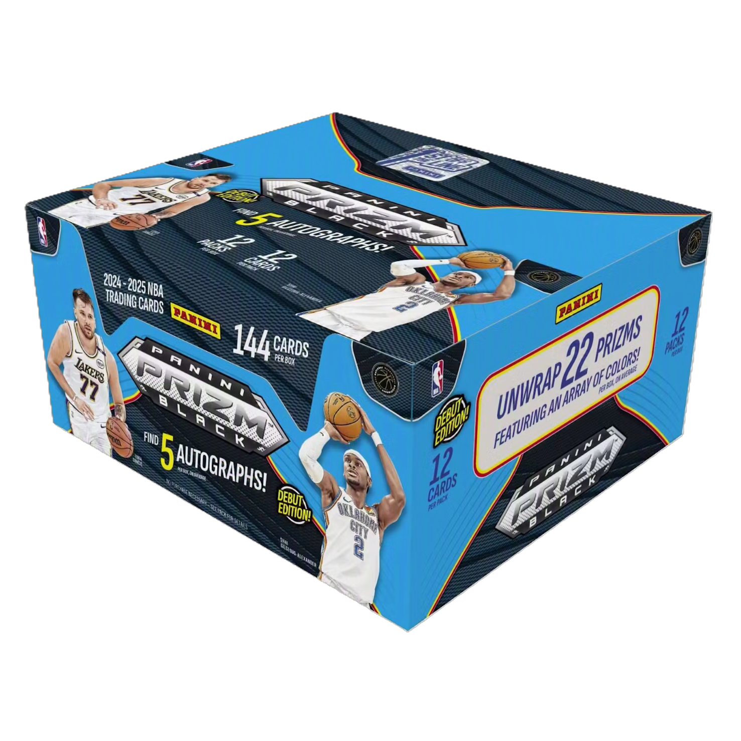 2024/25 Panini Prizm Black Basketball FOTL (1st Off The Line) Hobby Box-1