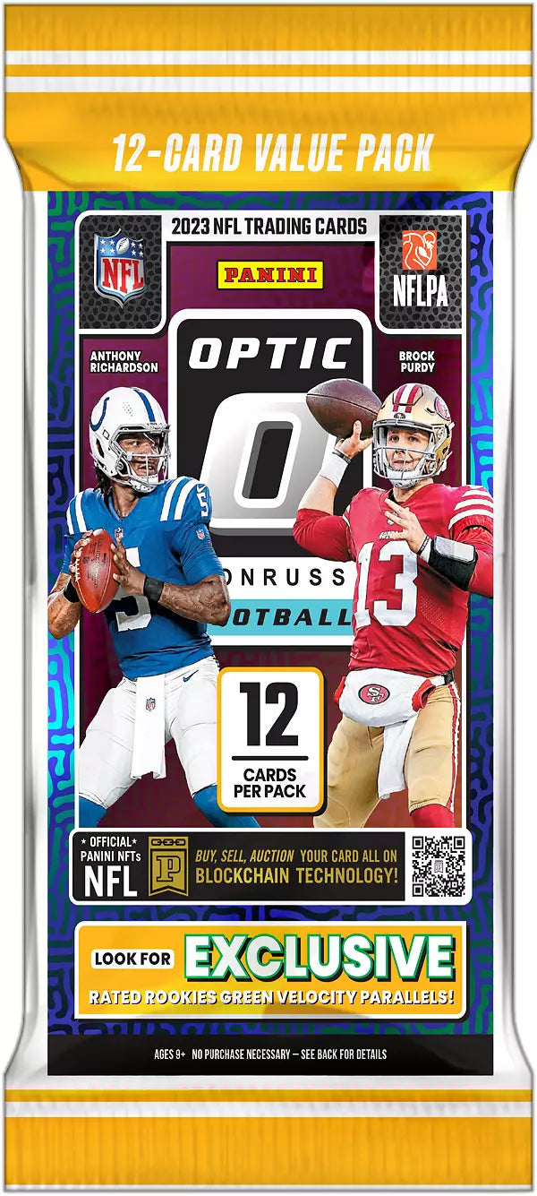 2023 Panini Donruss Optic Football Jumbo Value Pack