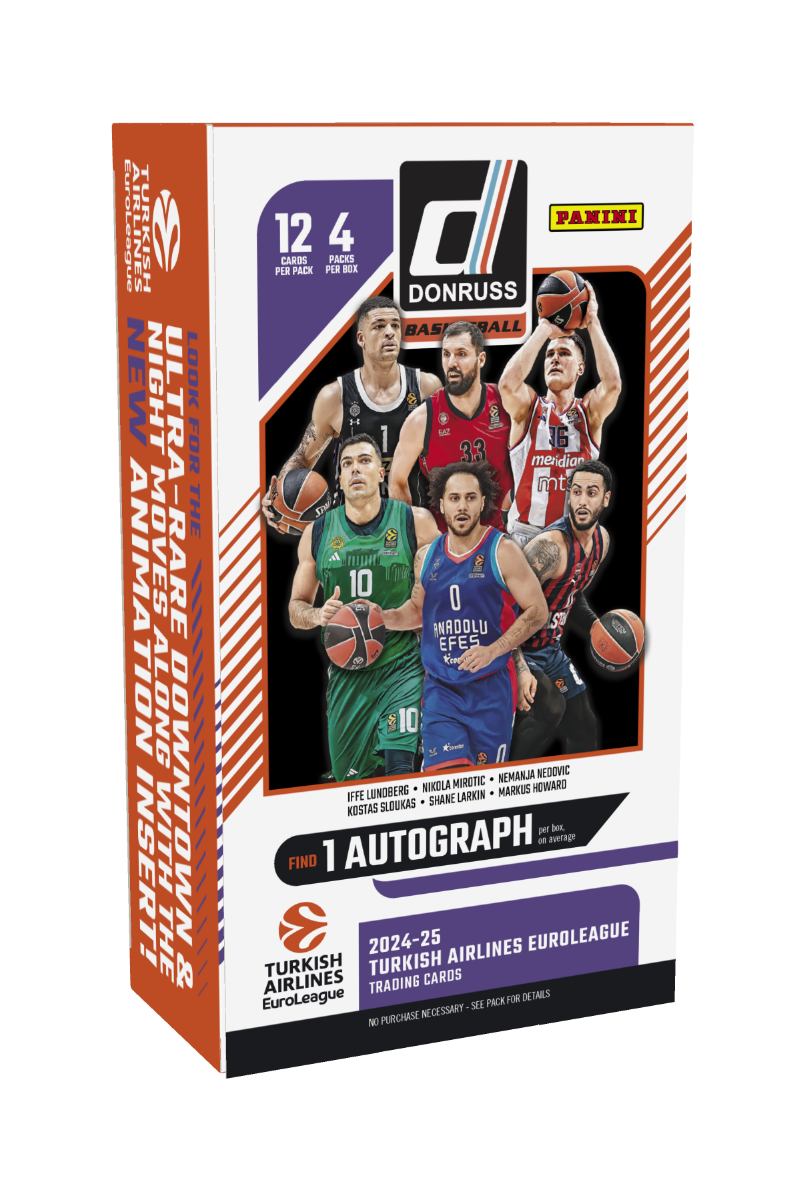 2024-25 Panini Donruss Turkish Airlines Euroleague Basketball Hobby Box-1