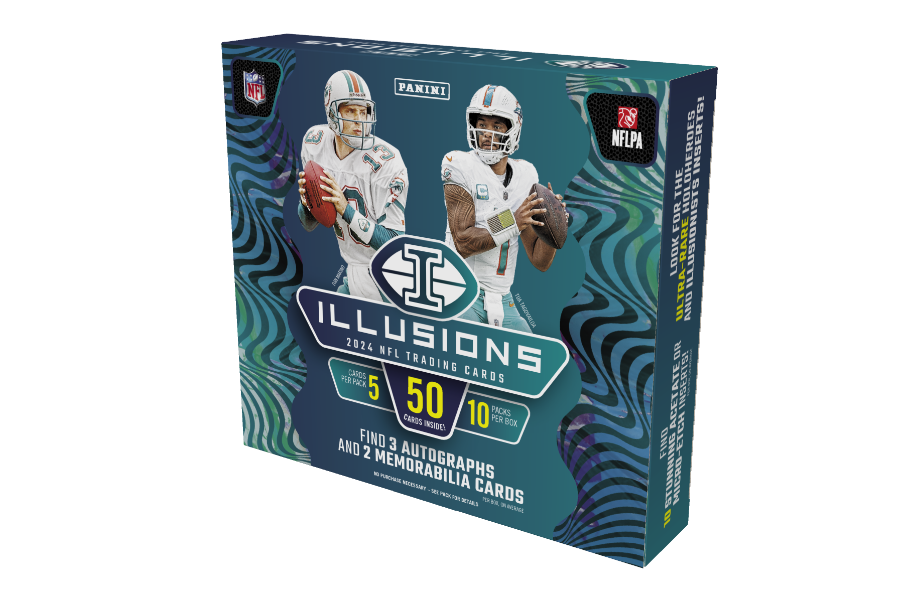 rare football cards 2024 Panini Illusions Football 2024 Hobby Box