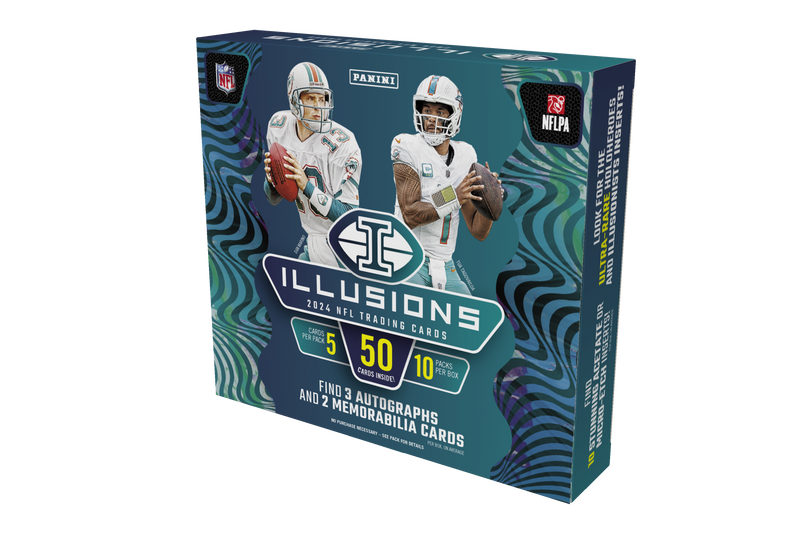 2024 Panini Illusions Football Hobby Box-1