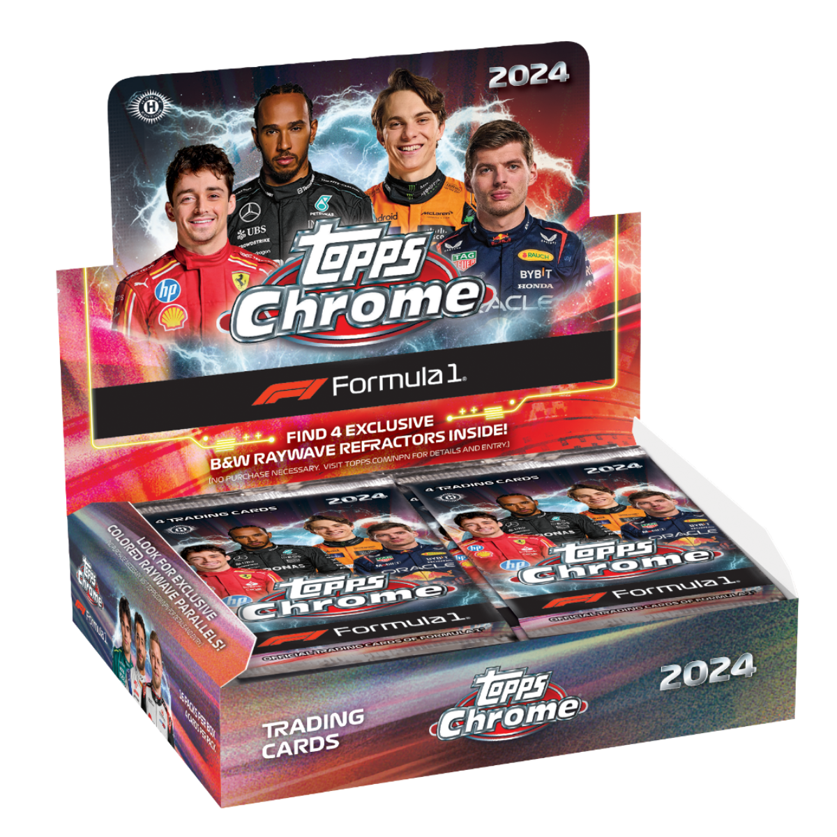 2024 Topps Chrome F1 Formula 1 Racing Qualifying Lap Box