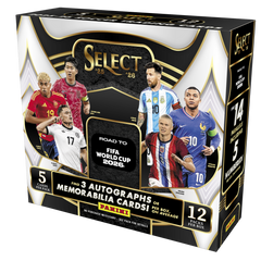 2025/26 Panini Select Road To FIFA World Cup 2026 Soccer Hobby Box **PRESALE**-1