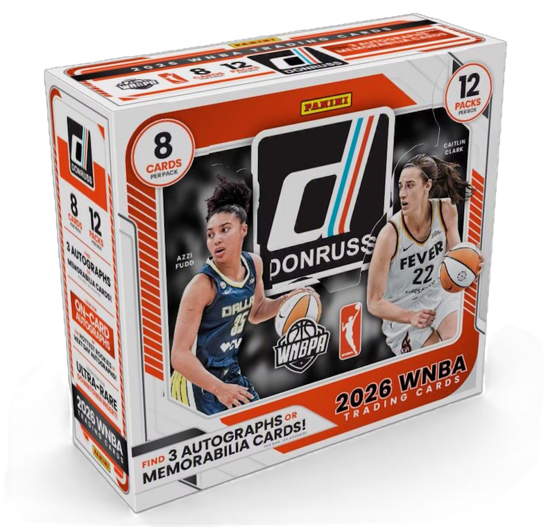 2026 Panini Donruss WNBA Basketball Hobby Box **PRESALE**-1