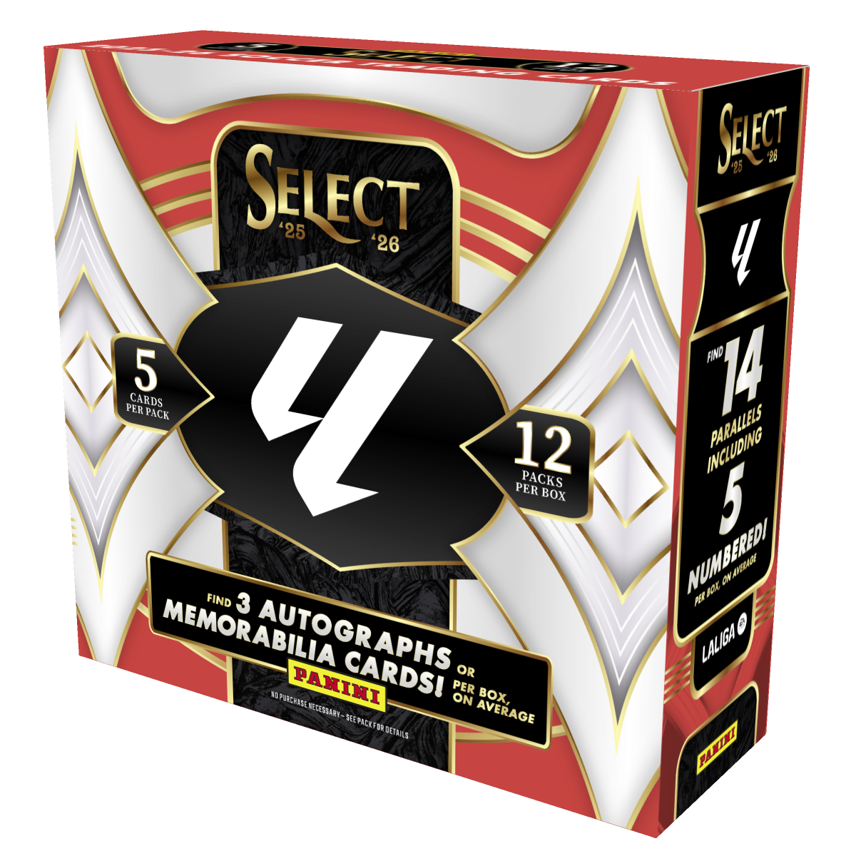 2025-26 Panini Select La Liga Soccer Hobby Box-1