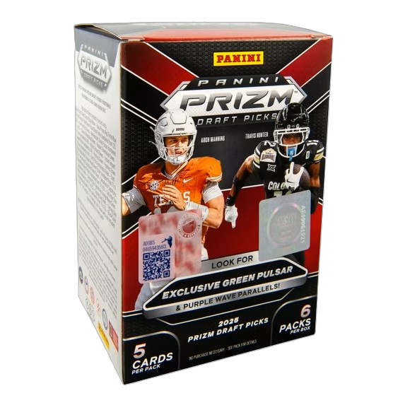2025 Panini Prizm Draft Picks College Football Blaster Box-1