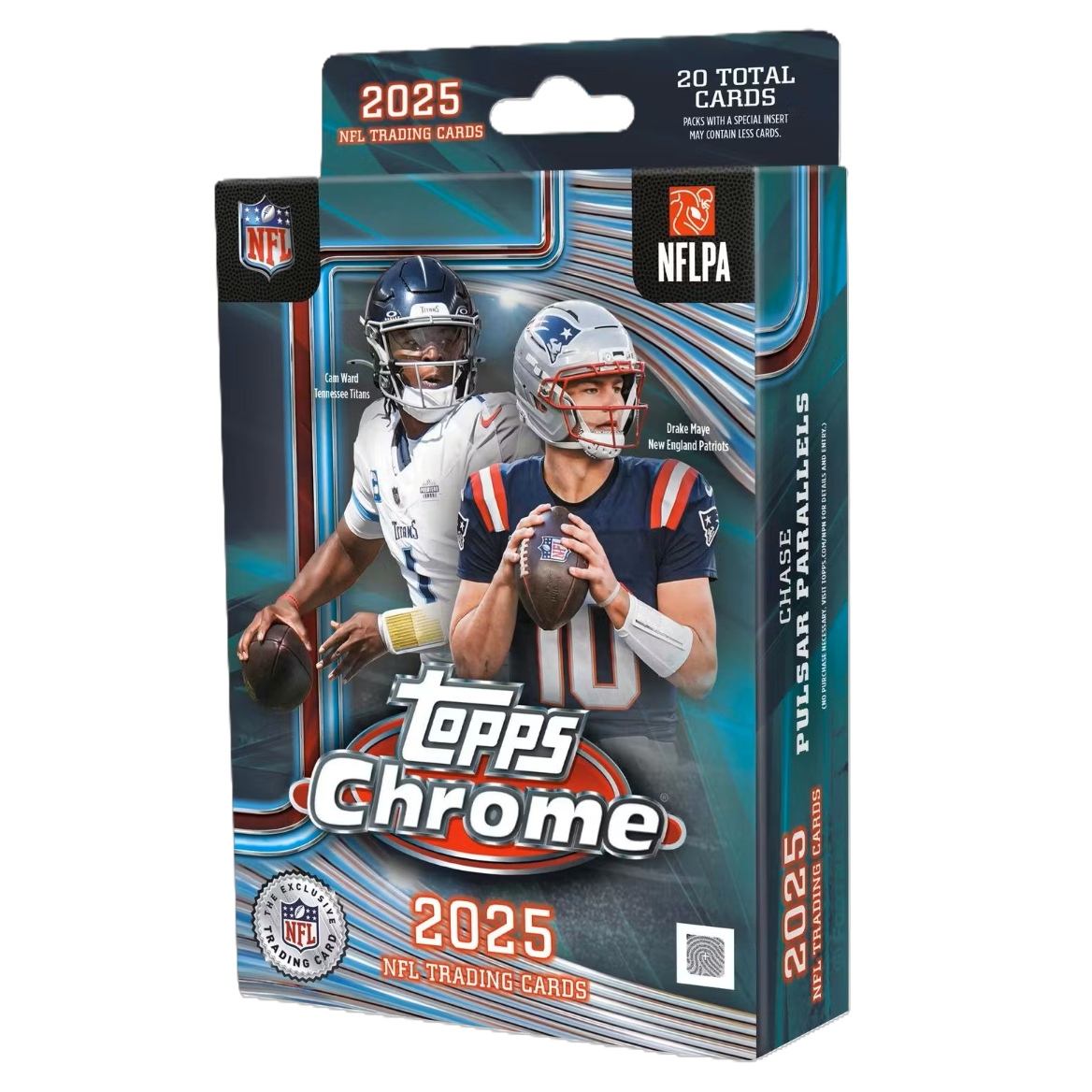 2025 Topps Chrome Football Hanger Box