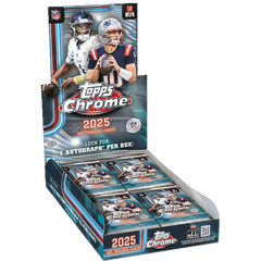 2025 Topps Chrome Football Hobby Box-1