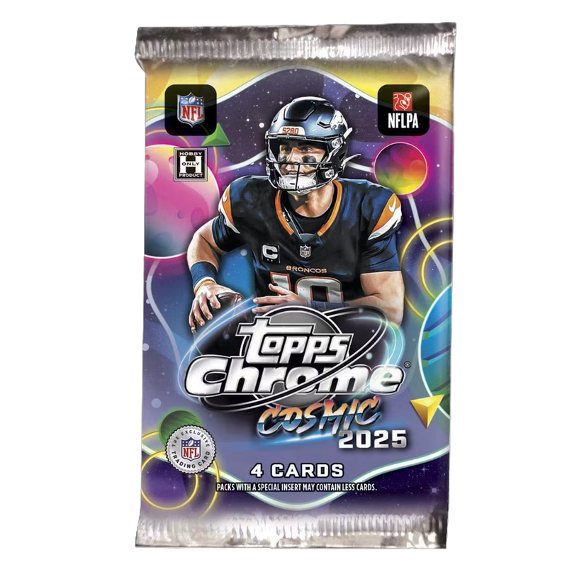 2025 Topps Cosmic Chrome Football Hobby Pack-1