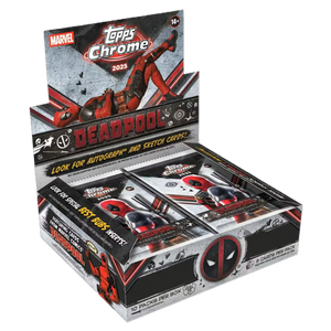 2025 Topps Deadpool Chrome Hobby Box