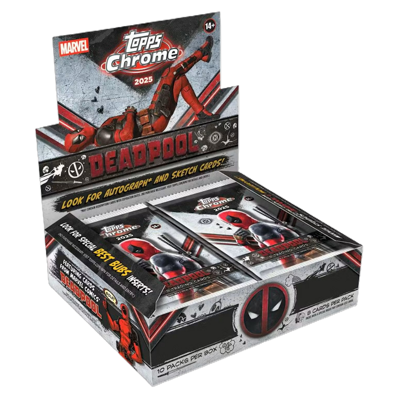 2025 Topps Deadpool Chrome Hobby Box-1